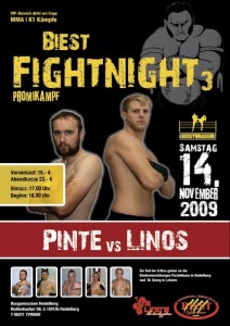 Plakat Biest Kampfnacht 3