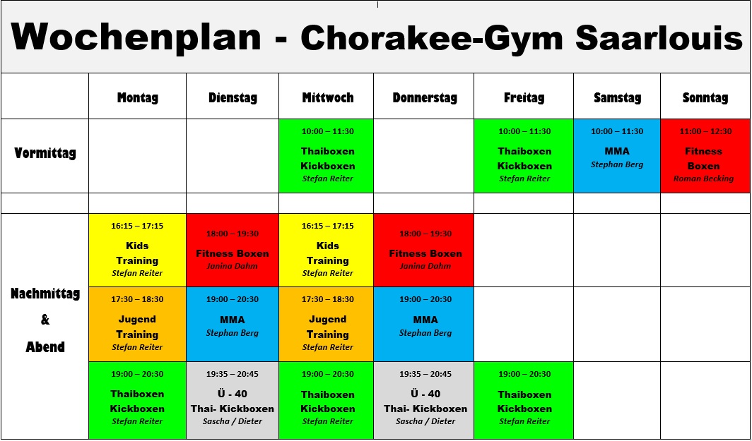 trainingsplan